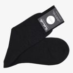 Pantherella Camden black merino wool socks
