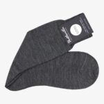 Pantherella Camden dark grey merino wool socks