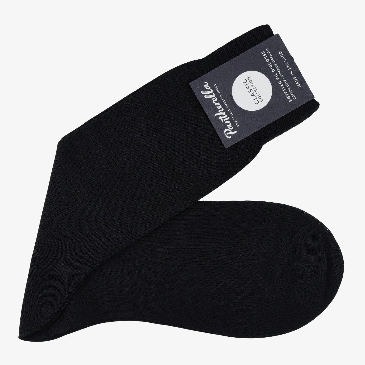 Pantherella Sackville juodos kojinės