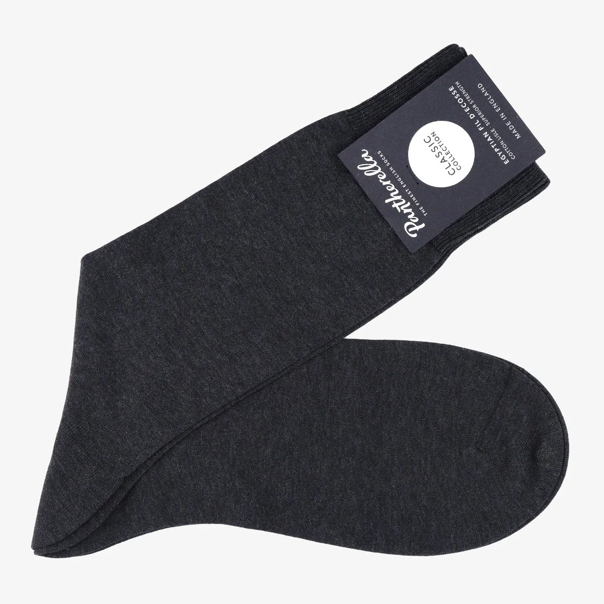 Pantherella Sackville tamsiai pilkos kojinės