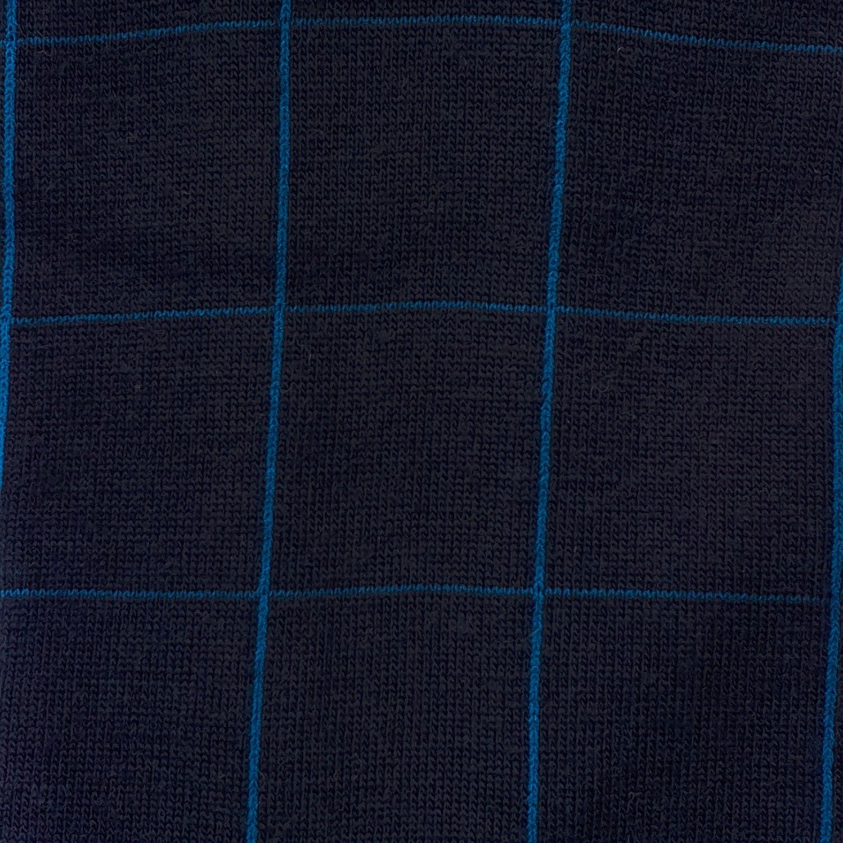 Pantherella Westleigh tamsiai mėlynos merino vilnos kojinės su rėmelių raštu