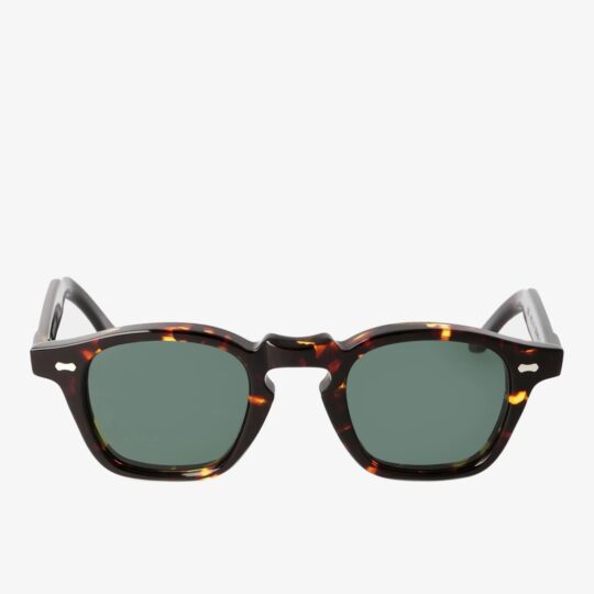 Tbd Eyewear Cord Dark Brown Frame Green Lenses Sunglasses - The Noble Dandy