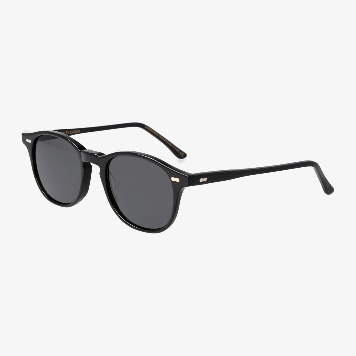 TBD Eyewear Shetland black frame grey lenses sunglasses