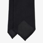 Shibumi Firenze black grenadine silk tie