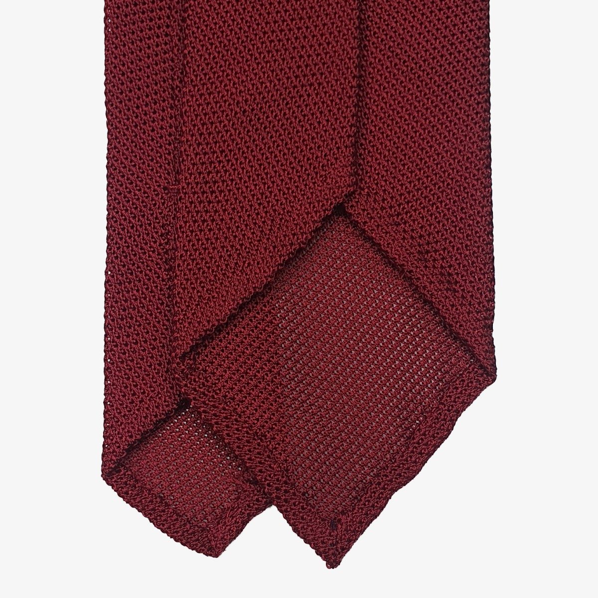 Shibumi Firenze raudonas šilkinis grenadino kaklaraištis