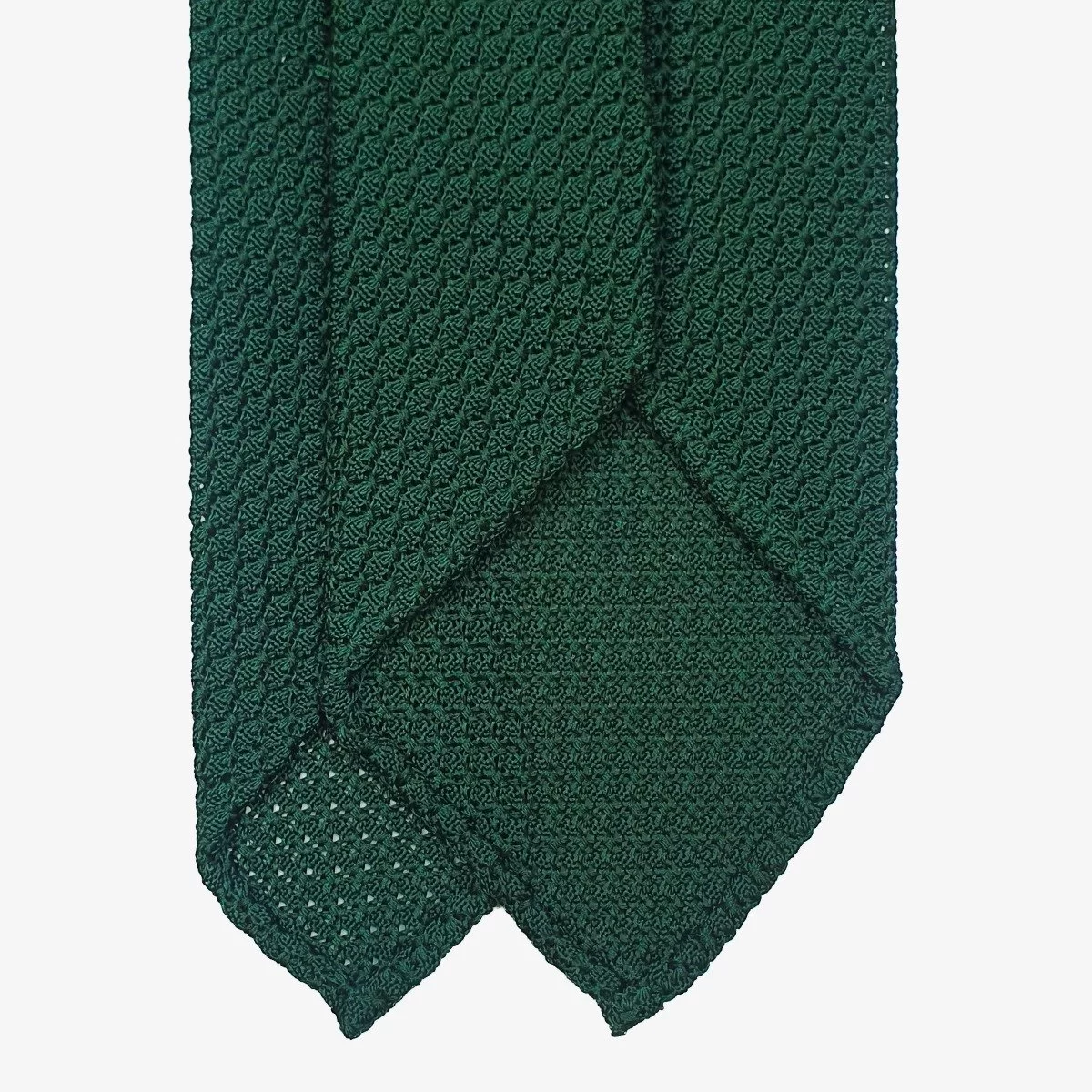 Shibumi Firenze žalias šilkinis grenadino kaklaraištis