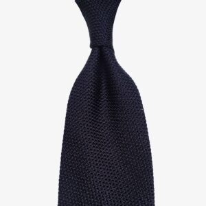 Shibumi Firenze tamsiai mėlynas grenadino kaklaraištis