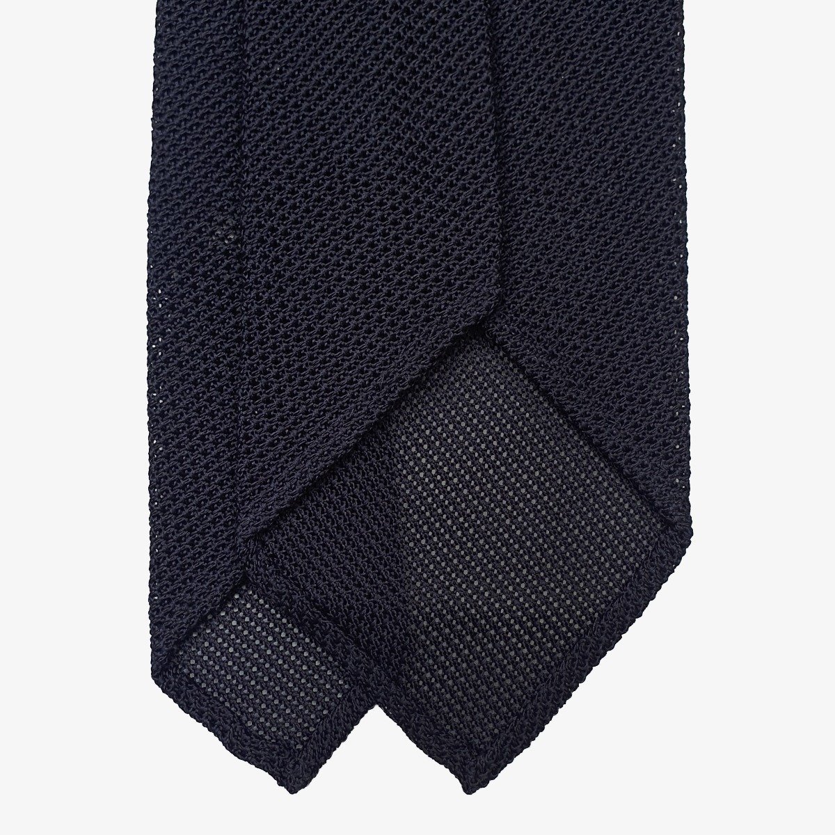 Shibumi Firenze midnight grenadine silk tie