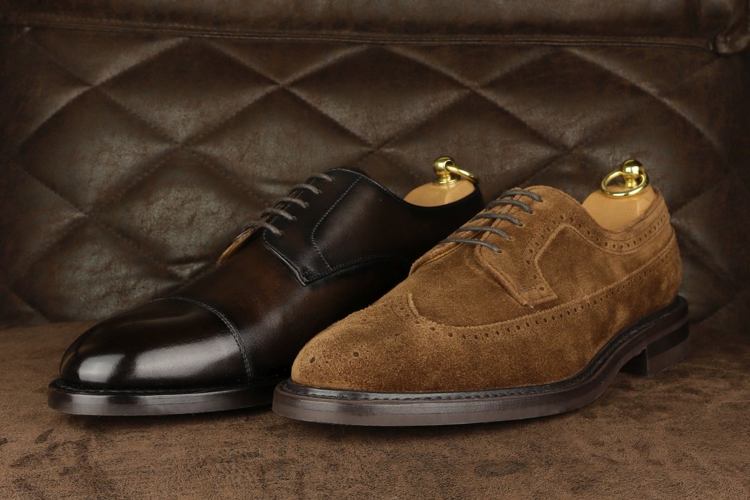 Derby vs Blucher shoes - what's the difference?