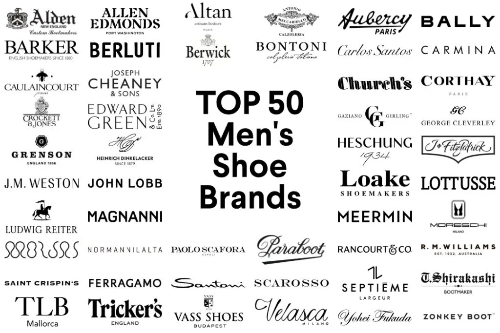 Top 50 Ready-To-Wear Men's Classic Shoe Brands - The Noble Dandy