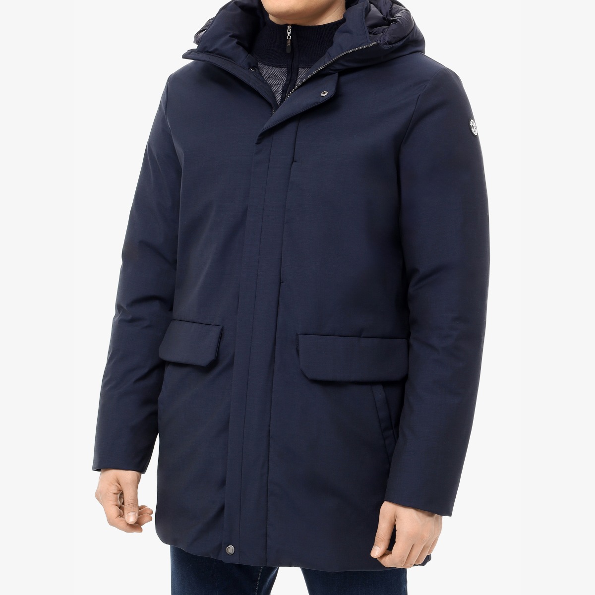 BML Navy Down Parka - The Noble Dandy
