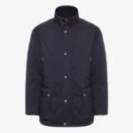 BML navy quilted padded overjacket