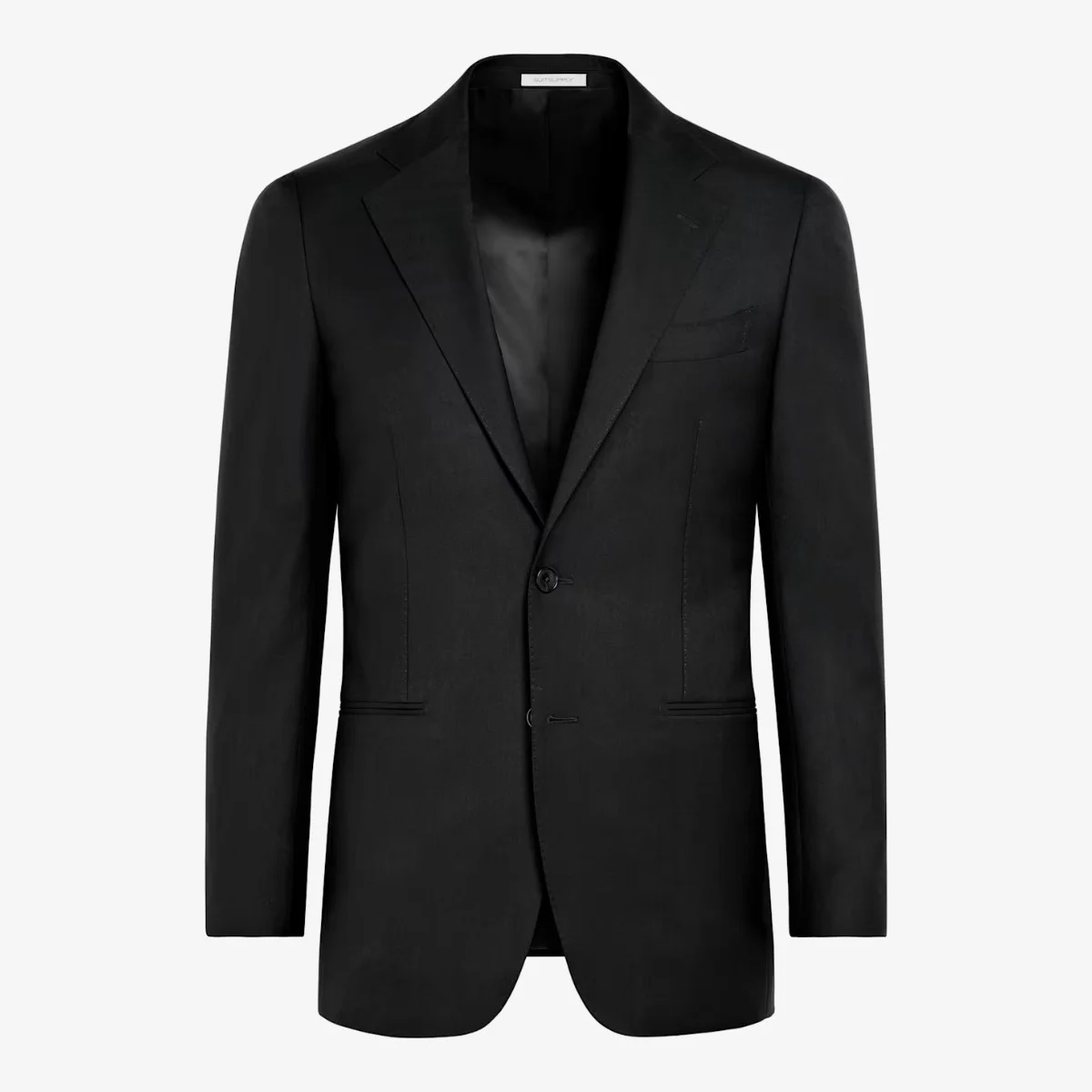 Suitsupply black tailored fit Havana suit jacket