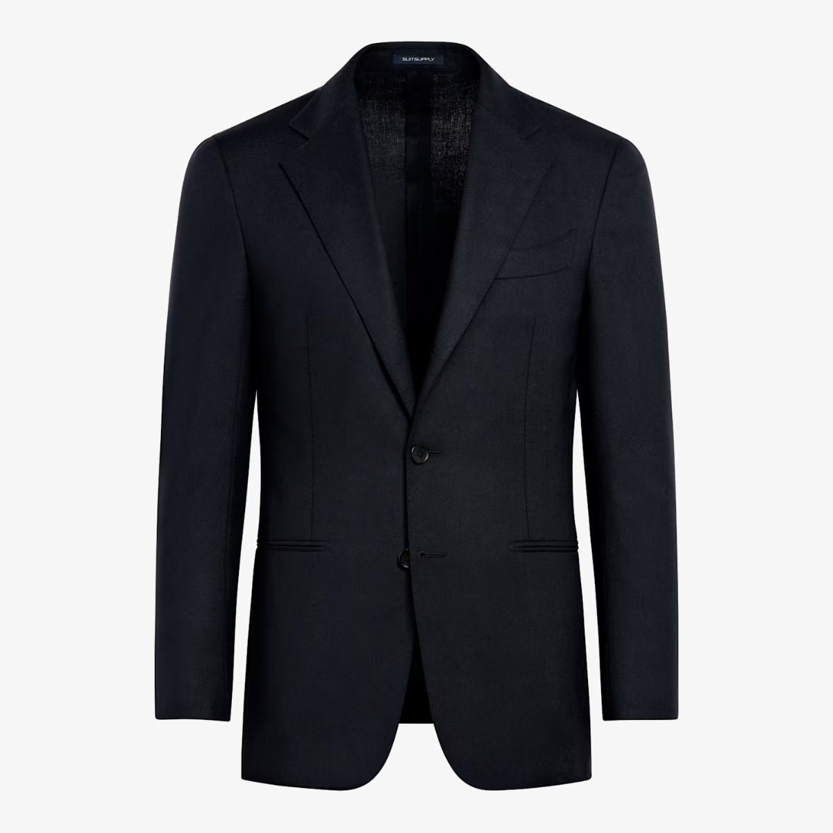 Suitsupply Navy Tailored Fit Havana Suit Jacket