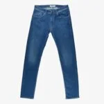 Barmas Dakota blue slim fit 9.5 oz. washed jeans