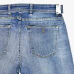 Barmas Dean light blue slim fit 11 oz. washed jeans