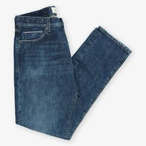 Barmas Tokyo blue selvedge denim washed jeans