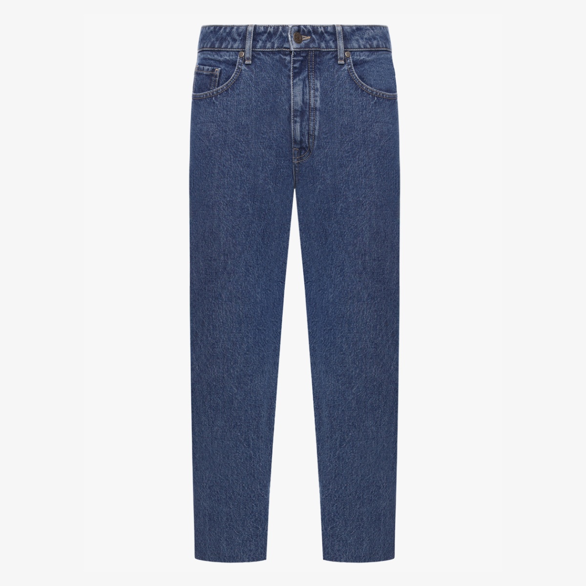 BML washed blue regular fit tencel jeans