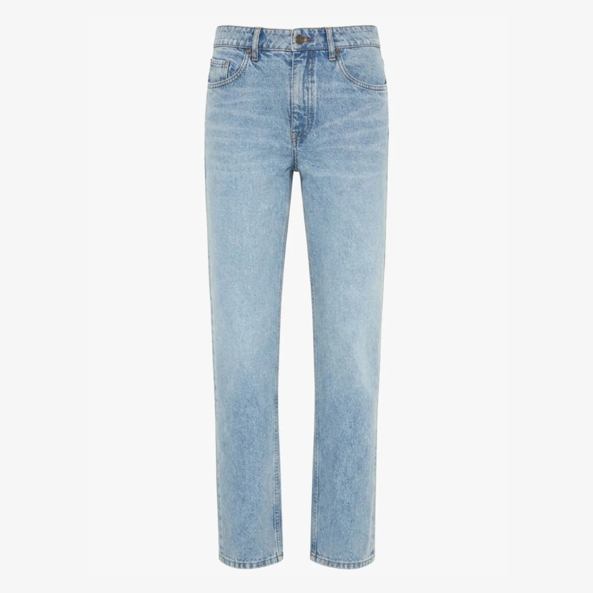 BML washed light blue regular fit jeans