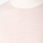 BML ivory merino wool mock neck sweater