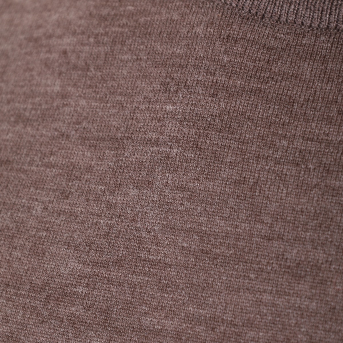 BML brown merino wool crew neck sweater