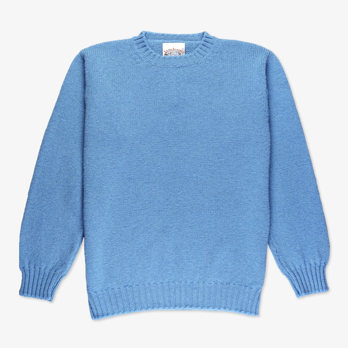 Jamiesons light blue wool crew neck sweater