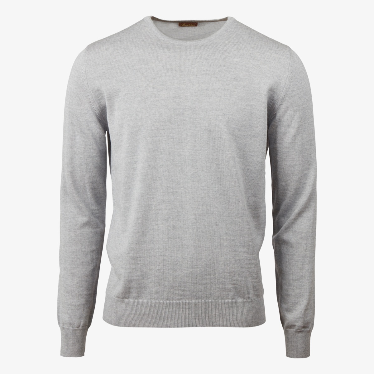 Stenströms light grey merino wool crew neck sweater