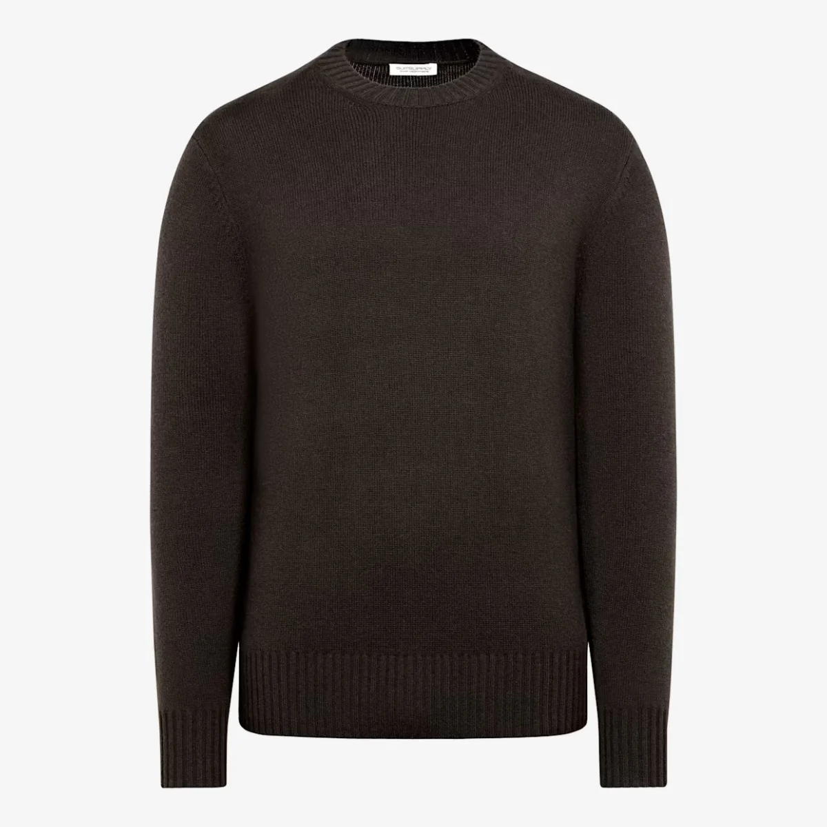Suitsupply dark brown crew neck