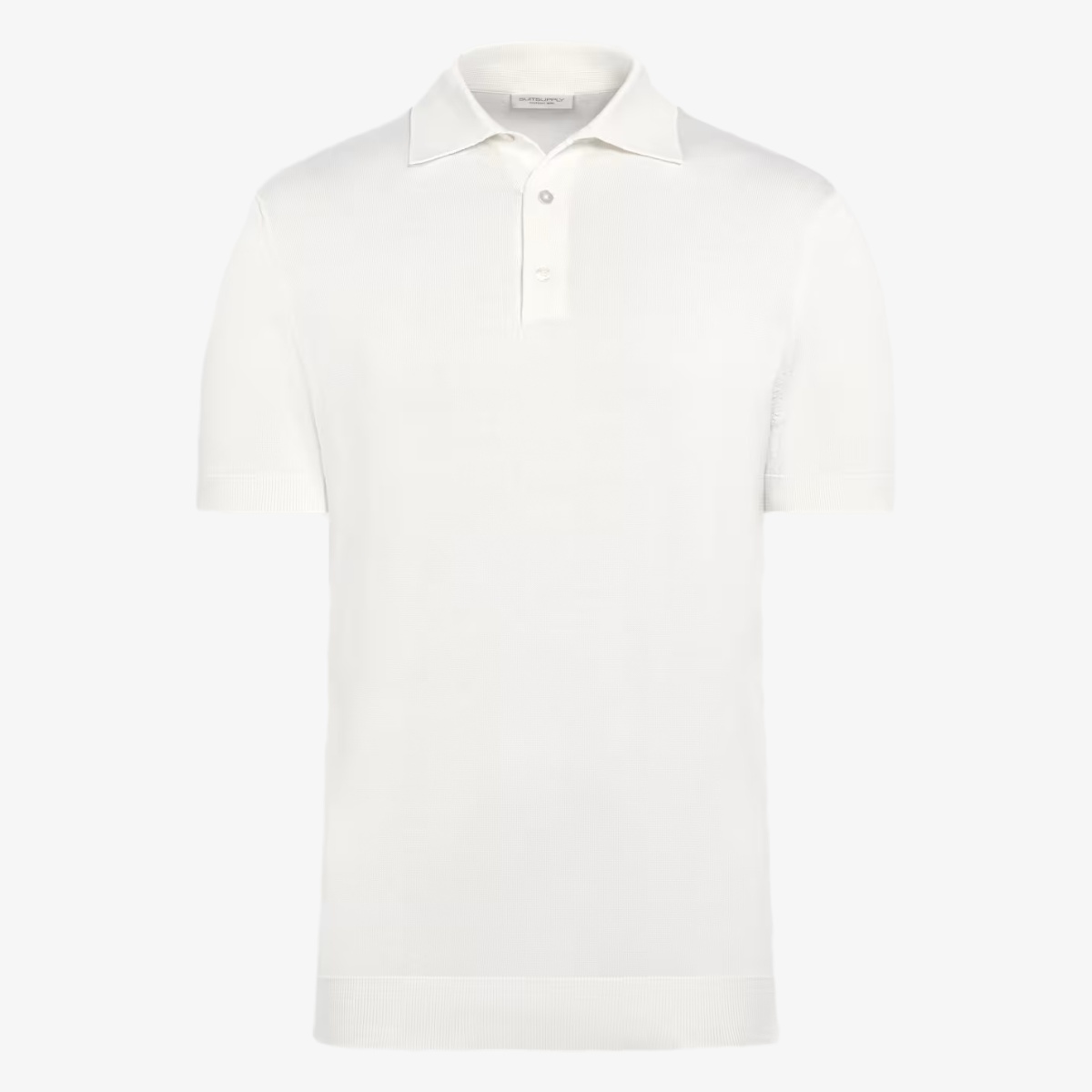 Suitsupply off white polo shirt