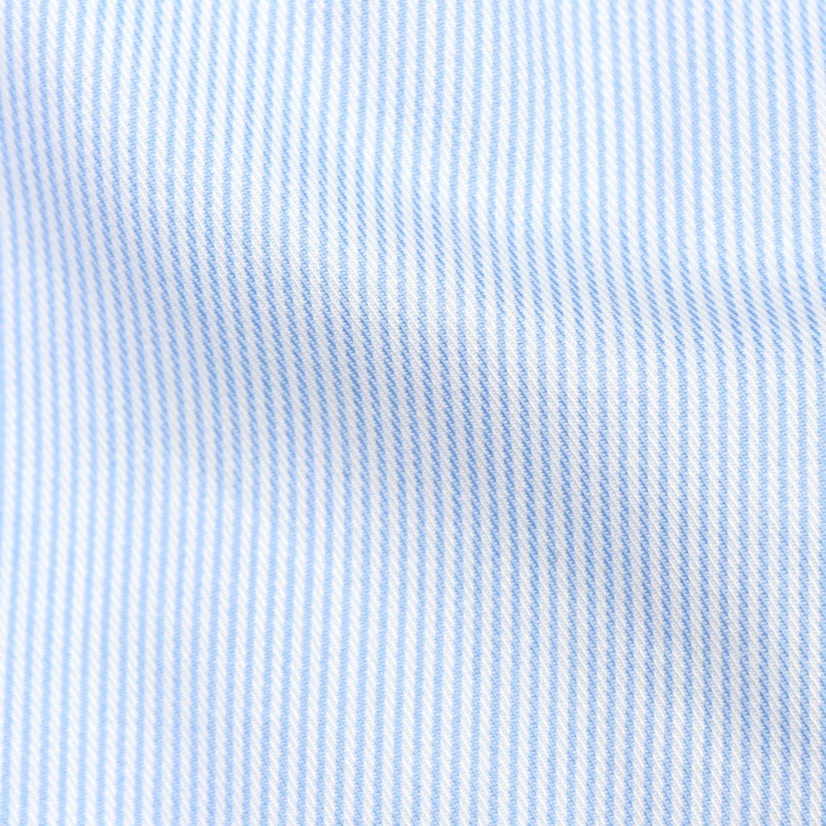 Cordone 1956 light blue slim fit striped twill men's dress shirt