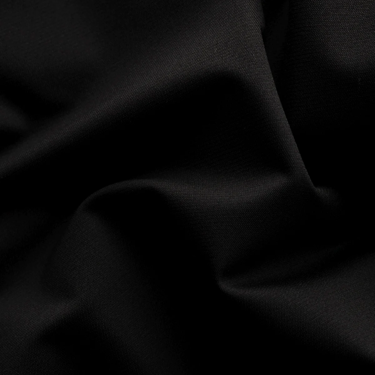 Eton black slim fit fit four-way stretch shirt