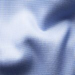 Eton šviesiai mėlyni slim fit tvilo marškiniai su raštu