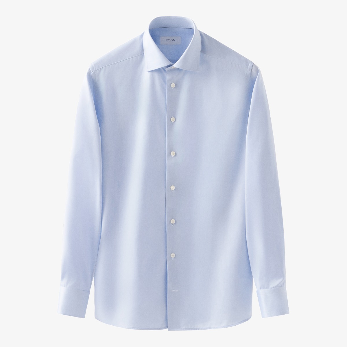 Eton light blue slim fit signature twill shirt