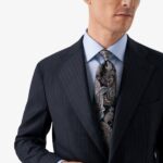 Eton light blue slim fit signature twill shirt