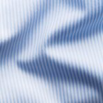 Eton šviesiai mėlyni slim fit dryžuoti tvilo marškiniai
