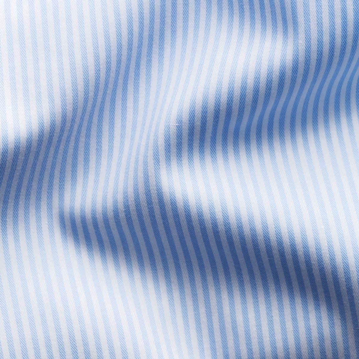 Eton light blue slim fit striped fine twill men's dress shirt