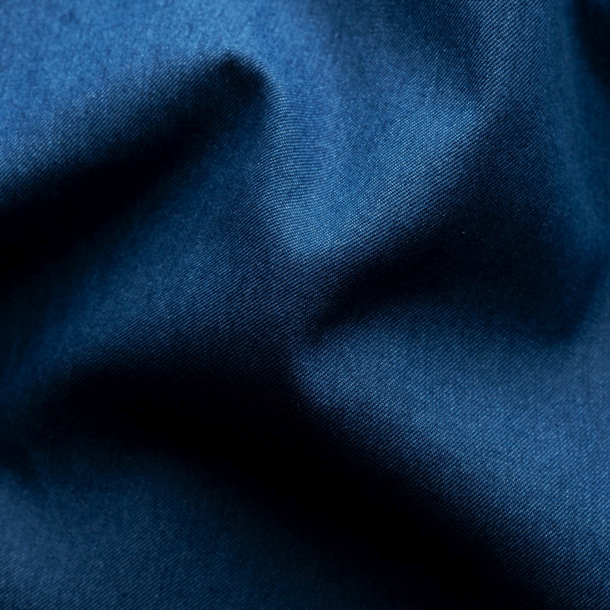 Eton tamsiai mėlyni slim fit džinsiniai tvilo marškiniai