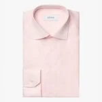 Eton pink slim fit signature twill shirt