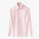Eton pink slim fit signature twill shirt