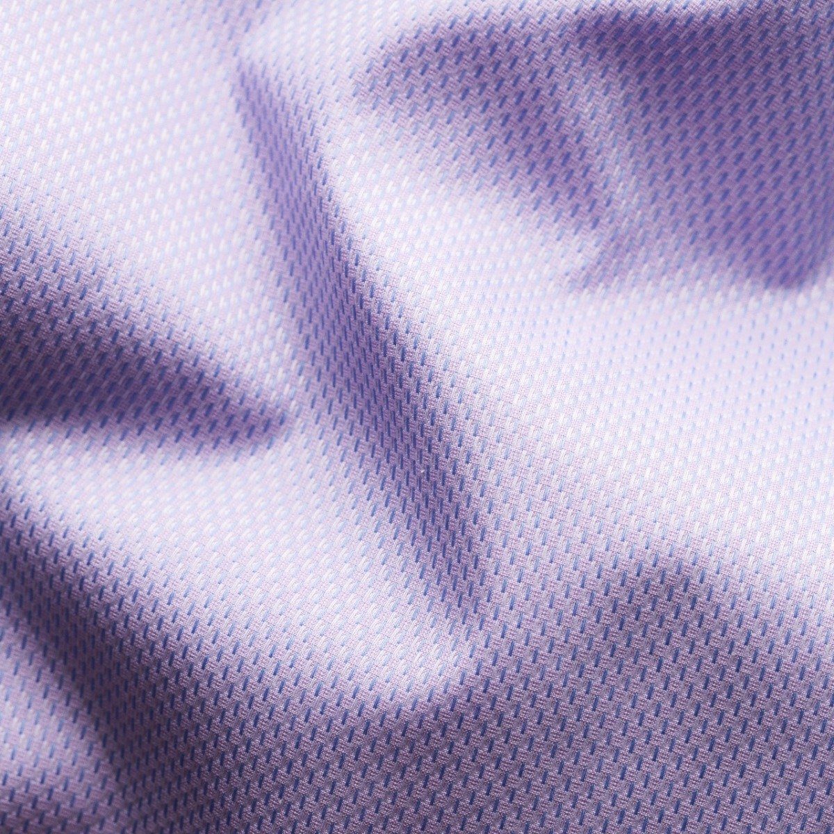 Eton purple slim fit fine pique men's dress shirt