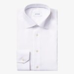 Eton white slim fit poplin shirt