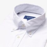 Eton white slim fit royal oxford shirt