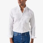 Eton white slim fit royal oxford shirt