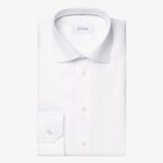 Eton white slim fit signature twill shirt
