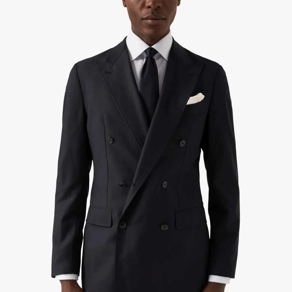 Eton white slim fit signature twill shirt