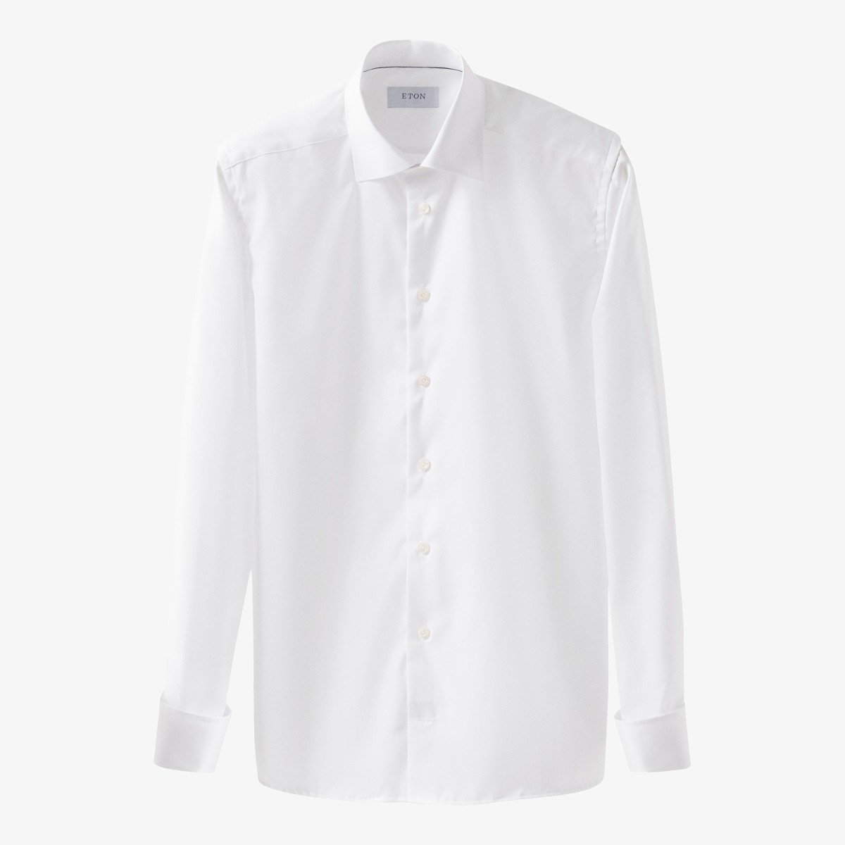Eton white slim fit signature twill shirt - French cuffs