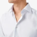 Eton white slim fit signature twill shirt - French cuffs