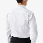 Eton white slim fit signature twill shirt - French cuffs