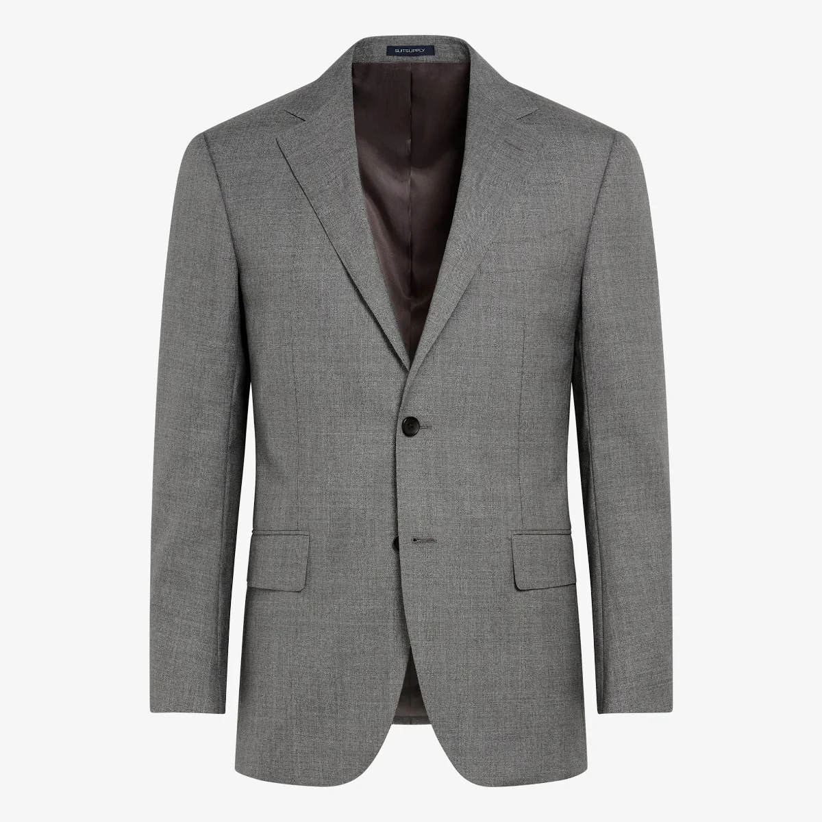 Suitsupply Mid Grey Perennial Tailored Fit Lazio Suit Jacket
