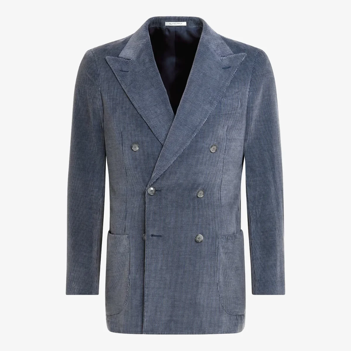 Suitsupply mid blue tailored fit Havana suit jacket